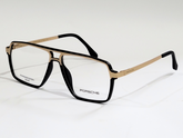 Porsche Rectangular Eyeglasses - Sleek and Stylish Design